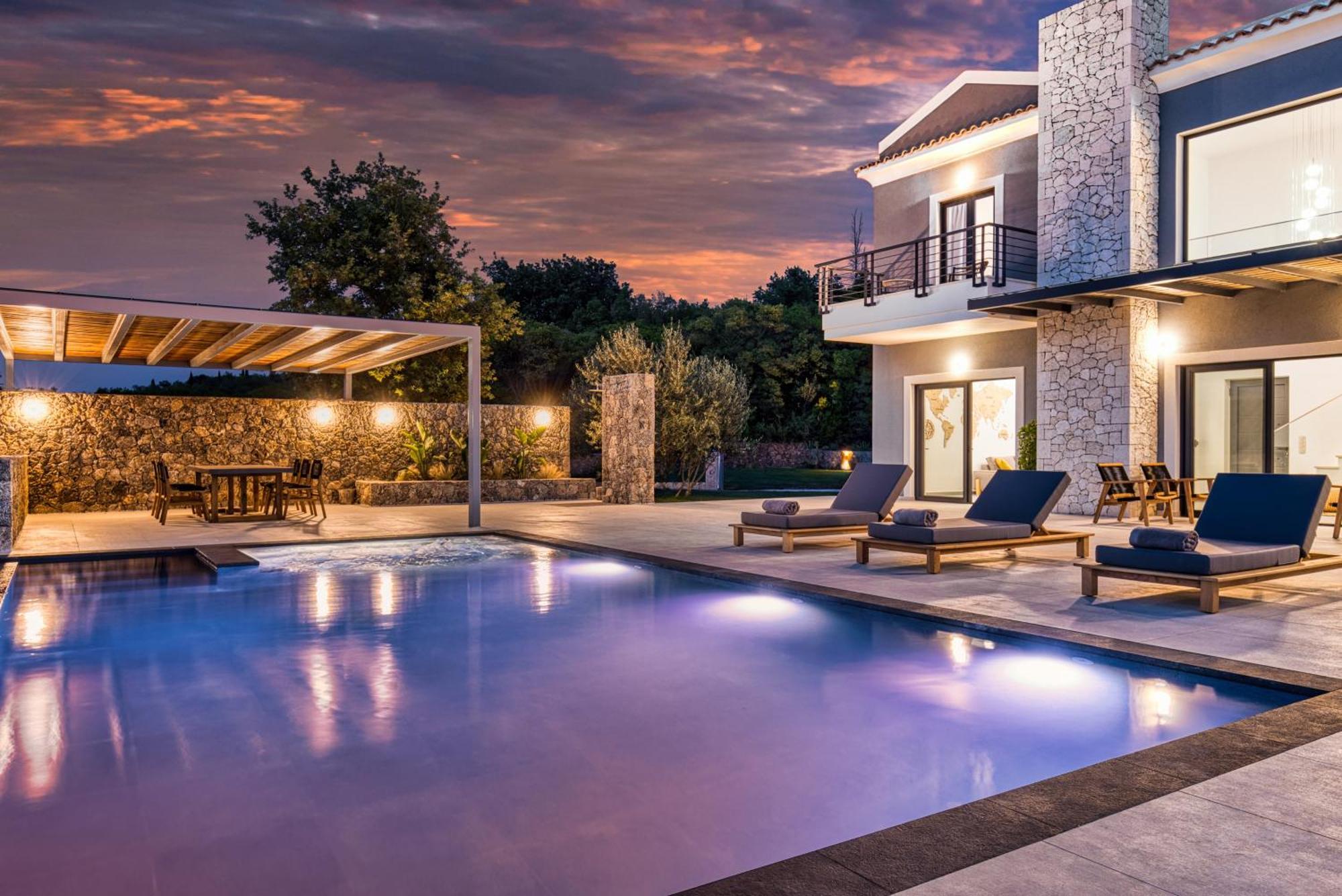 Villa Dafni & Nikos Corfu Kato Korakiana Екстер'єр фото